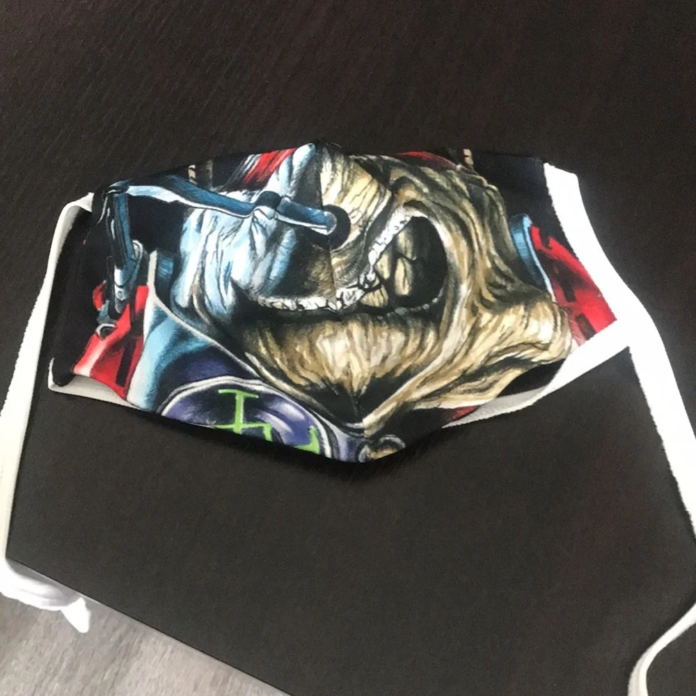 Iron Maiden face mask